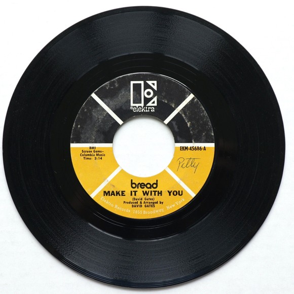 Bread – Make It With You / Why Do You Keep Me Waiting - 45 rpm Vinyl 7" Single - Picture 6 of 9